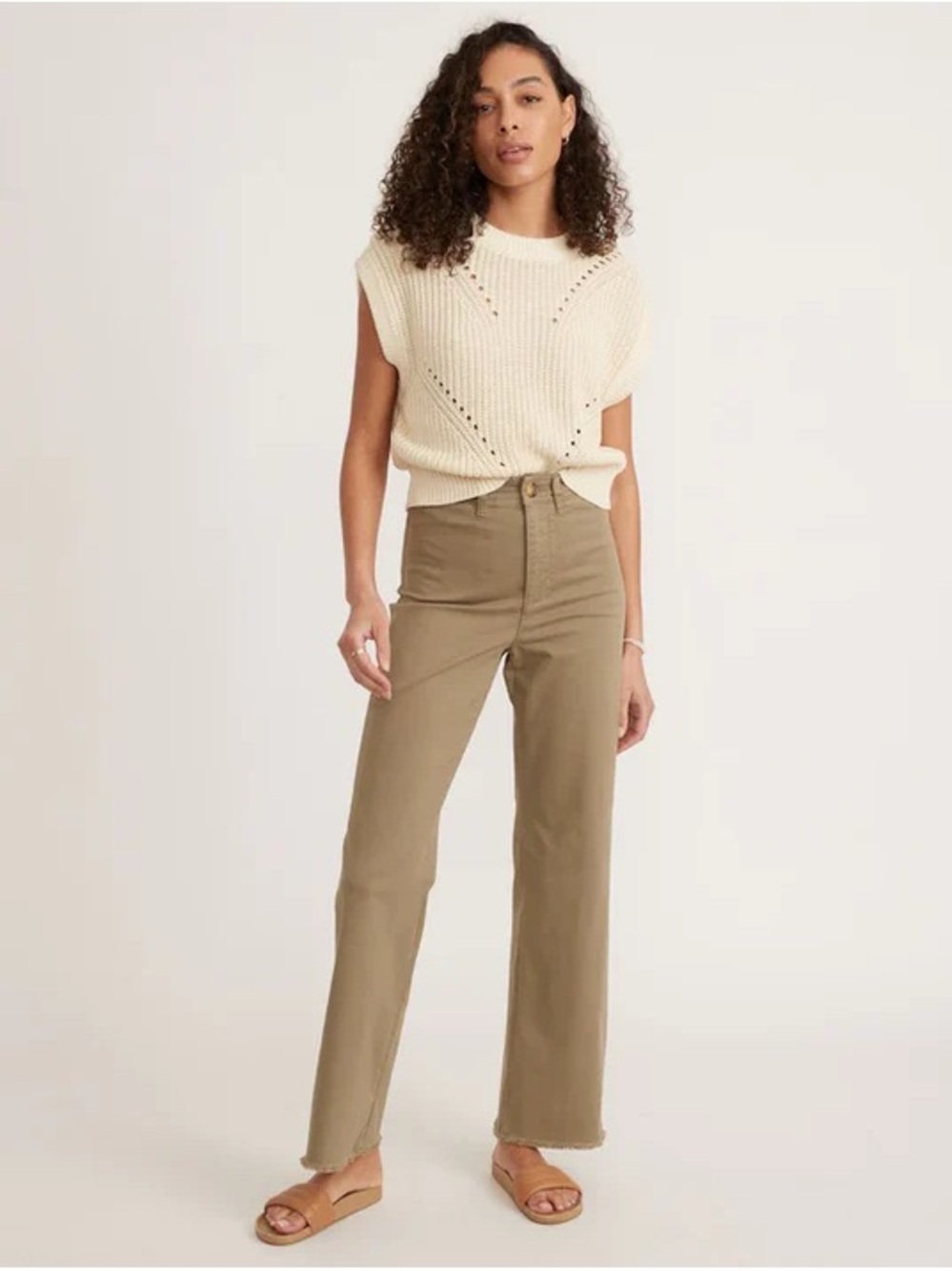 Marine Layer Raw Edge Bridget Pant